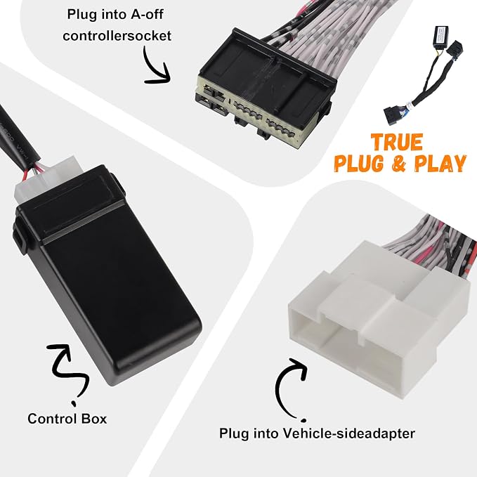 Auto Start Stop Eliminator for 2021-2025 Ford Bronco & 2022 Ford F-150 Raptor, Engine Start-Stop System Bypass, Automatic Stop-Start Canceller (Note:No fit Bronco Sport and Bronco Badlands)