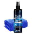 Anti Fog for Car Windshield - 100ml Anti-Rain Long-Lasting Coating, Defogger Spray with Microfiber Cloth, Auto Glass Rainproof Agent, Window Clear Demister, Moisture Barrier Liquid for Truck Outdoor