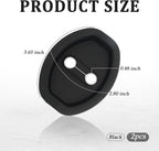 2PCS Upgraded Car Door Latch Guard Cover,Silicone Car Door Lock Cover for Car Door Protector and Noise Reduction,Universal Automotive Exterior Accessories (2 PCS)