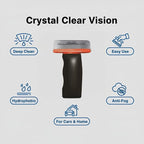 2026 Handheld Glass Oil-Film Remover, Automotive Oil Film Cleaning Brush, Powerful Glass Emulsion Oil Film Remover with Hydrophobic Anti-Fog Coating, Window and Windshield Cleaning Tool for Car (3)