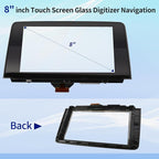 8" inch Touch Screen Glass Digitizer Navigation Replacement Fit for Mazda CX9 CX-9 2016 2017 2018 2019 Replace# TK49-611J0, TK49-611JA, TK49-611JB