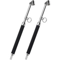 Tire Pressure Gauge Dual Head Truck Tire Pressure Gauge 10-150PSI, Heavy Duty Stainless Steel Tire Gauge with Two-Sided Aluminum Scaleplate for Cars Trucks RV Van 2 Pack