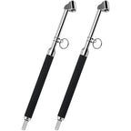 Tire Pressure Gauge Dual Head Truck Tire Pressure Gauge 10-150PSI, Heavy Duty Stainless Steel Tire Gauge with Two-Sided Aluminum Scaleplate for Cars Trucks RV Van 2 Pack