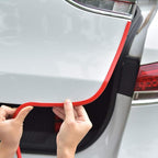 19.7Ft(6M) Red Car Door Edge Guards, U-Shape Rubber Seal Molding Trim Protectors Strip,Easy to Cut No Need Adhesive Fit for Most Vehicles