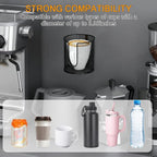 Magnetic Cup Holder, Car Cup Holder Expander, Fully Covered Anti-Fall Magnetic Drink Holder, Auto Organizer Accessories Magnetic Drink Holders for Tractor Mower School Bus Refrigerator