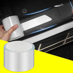 Car Door Entry Guards Scratch Cover Protector Paint Threshold Guard,Front Rear Door Entry Sill Guard Scuff Plate for Most Cars,2.7in9.8ft(7cm*3m) Transparent
