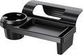 Car Cup Holder, Car Window Multifunctional Organizer, Vehicle Door Side Hanging Rack, Cell Phone Storage Box, Plug & Play Vehicle Storage with Sponge Pads, for Most Cars (Black #A)