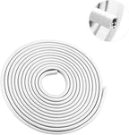 Car Door Edge Guards, 32Ft Universal Rubber Seal Protector U Shape Edge Trim Car Door Edge Protection for Most Car, Aluminum Boat Edge Guards