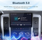 Car Radio Stereo for Dodge Ram 1500 2500 3500 2009-2012 Jeep Wrangler JK 2007-2018 2GB RAM 64GB ROM with CarPlay Android Auto