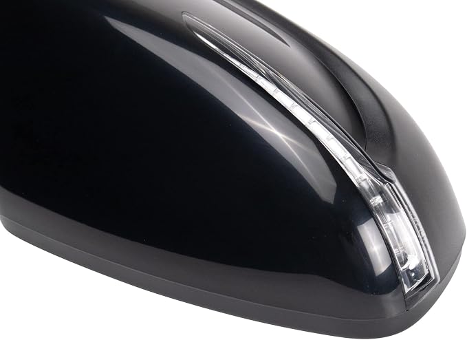 Passenger Side Power Folding Heated Paint to Match Mirror with Puddle Light Compatible with 2014-2016 Kia Forte Forte5 KI1321184