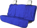 Back Seat Cover for Car Trucks Van SUV Jeep,Waterproof Rear Bench Towel Seat Covers for Dogs and Kids,Automotive Backseat Protector (Blue)