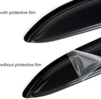 92956 Side Window Visors Wind Deflector for 99-07 Chevry Silverado 1500, 99-06 Silverado/Sierra 2500&3500, 2007 Classic with Standard Cab/Extended Cab, 2pcs Outside Smoke Rain Guards Set