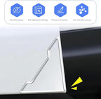 12 PCS Car Door Handle Protector, Anti-scratch Car Door Edge Corner Guards, Multipurpose Anti-collision Auto Paint Protection Trim Decal, Universal Exterior Sccessories (Transparent)