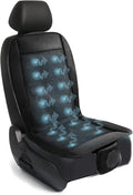 Cooling Car Seat Cushion - Black Automotive Adjustable Temperature Comfortable Cooling Car Seat Cover (1 Pack)