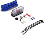 ORION Cobalt COKIT4 4-Gauge CCA Amp Wiring Kit, 100% American Wire Gauge (AWG) Standard, High Current Amplifier Install Kit with Fuse Holder, RCA Cable & Speaker Wire for Car Audio Systems