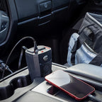 Cummins 120 Watt Cupholder Inverter with Dual AC Outlets DC to AC Car Inverter 12v to 110v CMN120C