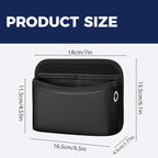 Car Side Phone Pocket Organizer, PU Leather Car Console Organizer Pocket, Multifunctional Console Side Organizer Bag Suitable for Storing Mobile Phones Keys and Wallets