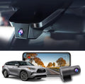 Front 2K+Rear 1080P Dash Cam Adapts for Toyota Highlander 2020-2026 & Highlander Hybrid (Gen4/UX70), OEM Style, Dual HD Video, WiFi & APP, Loop Recording, G-Sensor, Easy to Set, 64GB Card