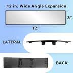 Rear View Mirror Car Accessories Blind Spot For Clip on Seat Facing Big Rearview Mirrors Baby Men Women Hyundai Cars Panoramic Necessities Decor Interior Cute Automotive for Truck SUV (Clear)