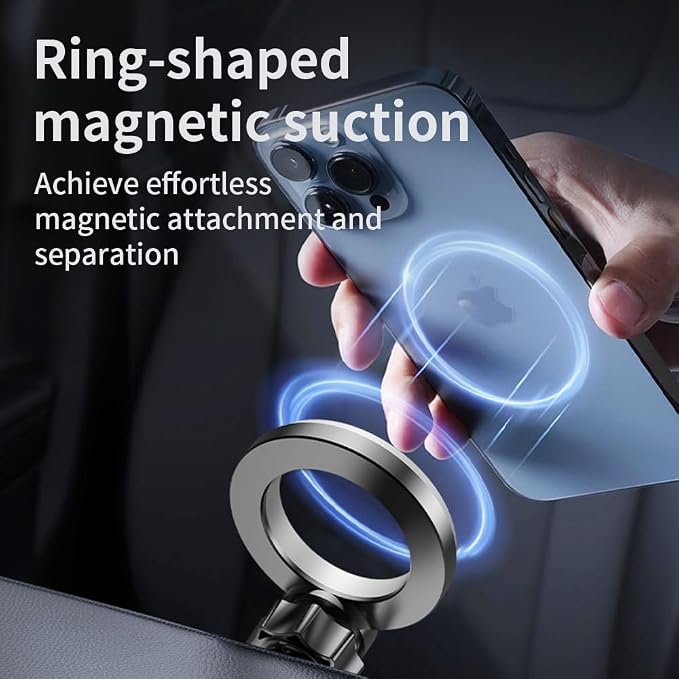 Car Magnetic Phone Mount for Chevrolet Chevy Silverado 1500 2022 2023 2024 2025 2026 and 2500HD 3500HD 2024-2026 [NOT Fit Work Truck.Custom] Auto Accessories Best Cellphone Holder Screen Stand