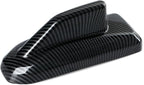 ABS Carbon Fiber Interior Shark Fin Shape Roof Antenna Cover Trim for 2019-2025 Chevy Silverado | for 2019-2021 GMC Sierra 1500 2500 3500 HD Accessories