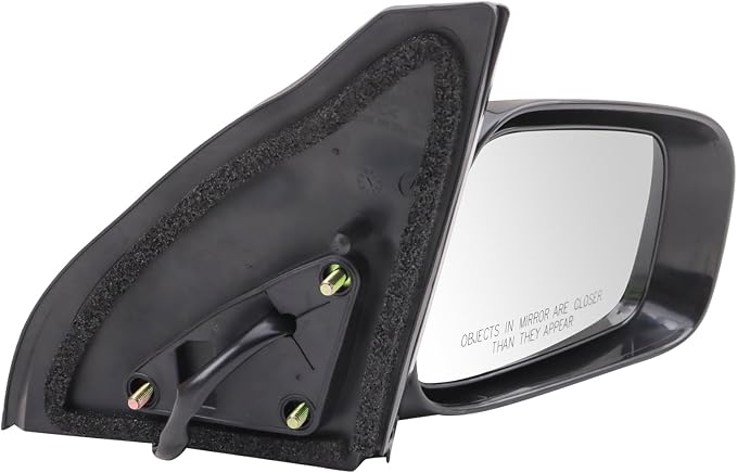 Passenger Side Mirror Assembly Power Puddle Light Non Foldaway Paint to Match Smooth Compatible with 2003-2008 Pontiac Vibe 2003-2008 Toyota Matrix