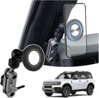 Magnetic Car Cell Phone Holder for Ford Bronco 2021-2026 Accessories, Bronco 2/4 Door Phone Mount for 4-7 Inch Phones, A-Pillar Mobile Stand with 2 Options iPhone Mag Safe & Clip-in