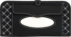 Car CD Holder Storage Case, Car Truck SUV Visor Organizer with Free Napkins, Personal Belonging and Registration, Document, Ticket Storage Pouch and 14 Pocket CD