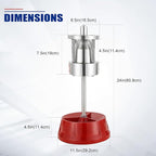 Portable Bubble Wheel Balancer, Heavy Duty Wheel Balancer with Bubble Level, Tire Balancing for Cars & Trucks, Rim Tire Balancer Machine for Car Light Truck Repair