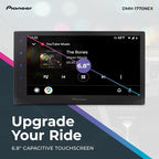 DMH-1770NEX Double-DIN Digital Multimedia Receiver, Wired Apple CarPlay and Android Auto, 6.8” Capacitive Touchscreen
