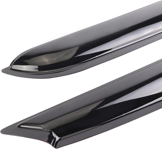 Durable Window Deflector for 2003-2009 Toyota 4 Runner, Original Tape-on Window Visors, Vent Deflector, rain Guards for Cars, Dark Smoke, 4 PCS WV94924