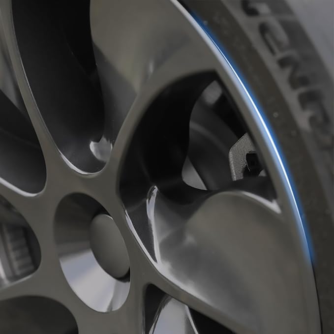 Wheel Cover for Tesla Model Y 4PCS Hubcaps for Tesla Wheel Cover Model Y(2020-2024) 19inch Rim Full Cover Hubcaps Accessories (Cyclon Style, 19 inch)