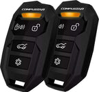 CS905-AS All-in-One 4 Button 1 Way Alarm & Remote Start System 1500' Range