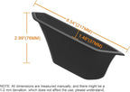 Handle Storage Box for Bronco 21-24, Side Door Storage Box Container Interior Glove Organizer Tray Armrest Insert for Ford Bronco 2 Door 2021-2024 Accessories (2 pcs)