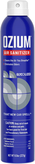 Air Sanitizer Spray - Room Odor Eliminator for Home, Car, and Office - New Car - 8 oz Can - 1 Pack