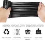 Yourkar Foldable Waterproof Leather Car Garbage Organizer Holder, Automotive Mini Dustbin Container with One Roll Trash Bag, Universal Interior Car Accessories (Trash Bag)