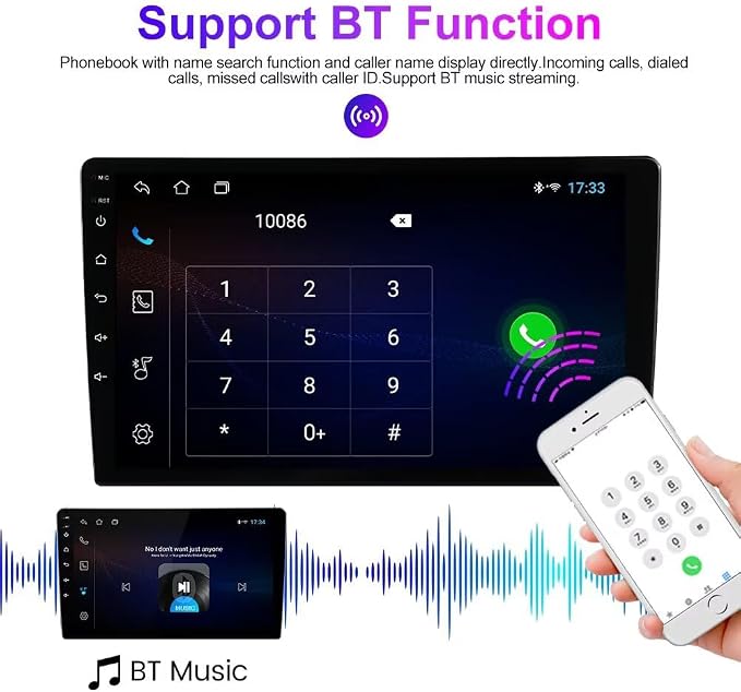 Android Stereo for Nissan Frontier SV 2013-2020 Head Unit Car-Play | 9 Inch Car GPS Radio Android Auto Upgrade Touch Screen Blue-tooth RDS SWC Backup Camera 2GB RAM 32GB ROM