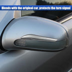 Craedli 2PCS Car Door Edge Guards, Anti-Scratch Car Door Protector, Universal Self-Adhesive Auto Side Door Anti-Collision Trim Strips, Exterior Rearview Bumper Protective Sticker for Cars (Silver)