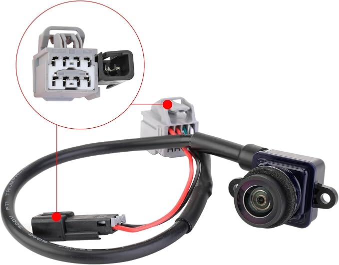 Rear View Backup Camera Replacement for Dodge Journey 2011 2012 2013 2014 2015 2016 2017 2018 2019 2020 Parking Back Up Camera Replaces# 56054158AB 56054158AC 56054158AD 56054158AE 56054158AF