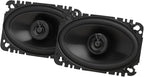 Club 644F - 4"x 6" (100mm x 152mm) Two-Way Car Speaker, 40W RMS, 120W Peak, Sensitivity (@ 2.83V): 92dB, Frequency Response: 75Hz – 20kHz, Nominal Impedance: 3.0 ohms