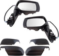 Driver and Passenger Side Mirror Assembly Set Power Heated Turn Signal Paint to Match Compatible with 16-17 Subaru Crosstrek 15-16 Impreza 15 XV 15-21 WRX
