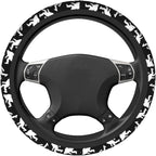 Bigfoot Steering Wheel Cover Car Accessories Cute for Women Girls Girly Universal 15 Inch Neoprene Auto Interior Decor Anti Slip Car Truck Protector