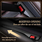 Car Seat Gap Filler 2 Pack - One Second Embedded Car Seat Crack Gap Filler for Holding Water Cup/Phone/Key - Car Inserts Between Seats