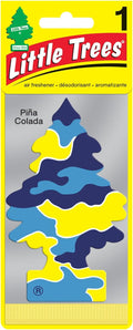 Car Air Freshener | Hanging Paper Tree for Home or Car | Pina Colada Scent | Pack of 6