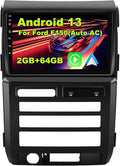 2GB+64GB Radio Upgrade for Ford F150 2009-2012 (Auto AC High end) with 9-inch HD Touch Screen,Wireless CarPlay/Android Auto WiFi, SWC, FM, AM