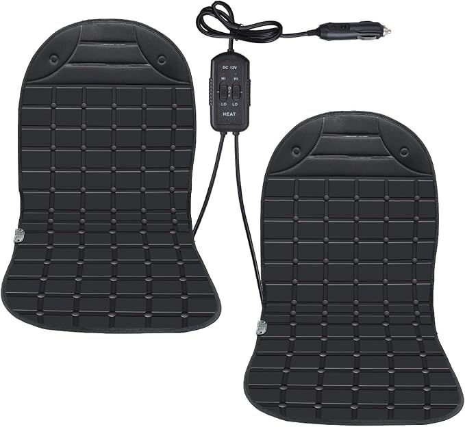 Seat Cushion with Adjustable Buckle, Soft and Comfortable Full Back Seat Cover