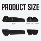 Car Door Storage Box for 2025 Subaru Forester Accessories, Front & Rear Door Side Pocket Organizer with Cup Holder Tray for Car, Non-Slip Door Slot Protective Pad, 4 Pack