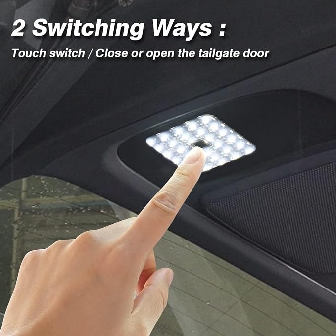 LED Lights for Toyota Sienna 2021-2025 2026, Cargo Lamps Decorative Atmosphere Lamp for Toyota Sienna Accessories Trunk Ceiling Lighting 2 PCS