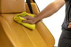 Standard Waffle Weave Microfiber Towels (3-Pack) Detailing, Window, Glass and Drying, Wax & Polish, Lint-Free, Streak-Free, 370gsm, 16in x 16in, Yellow