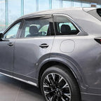 2024-2026 Tape-On Rain Guards for Mazda CX-90 & CX-70 Side Window Visor Deflectors Turbo S Select Preferred Plus Premium Tinted Vent Shades CX90 CX70 2025